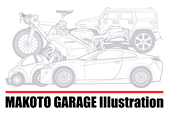 Makoto Garage Illustration