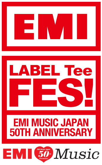 EMI MUSIC 50th Anniversary オリジナルTシャツ ｜【コレクティブストア】CollectiveStore